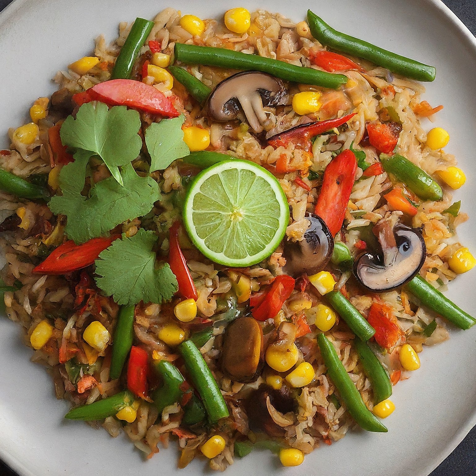 Resep Nasi Goreng Vegetarian