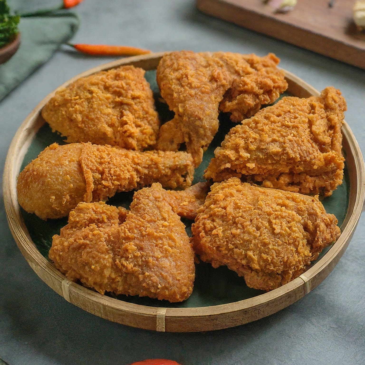 resep ayam goreng tepung crispy